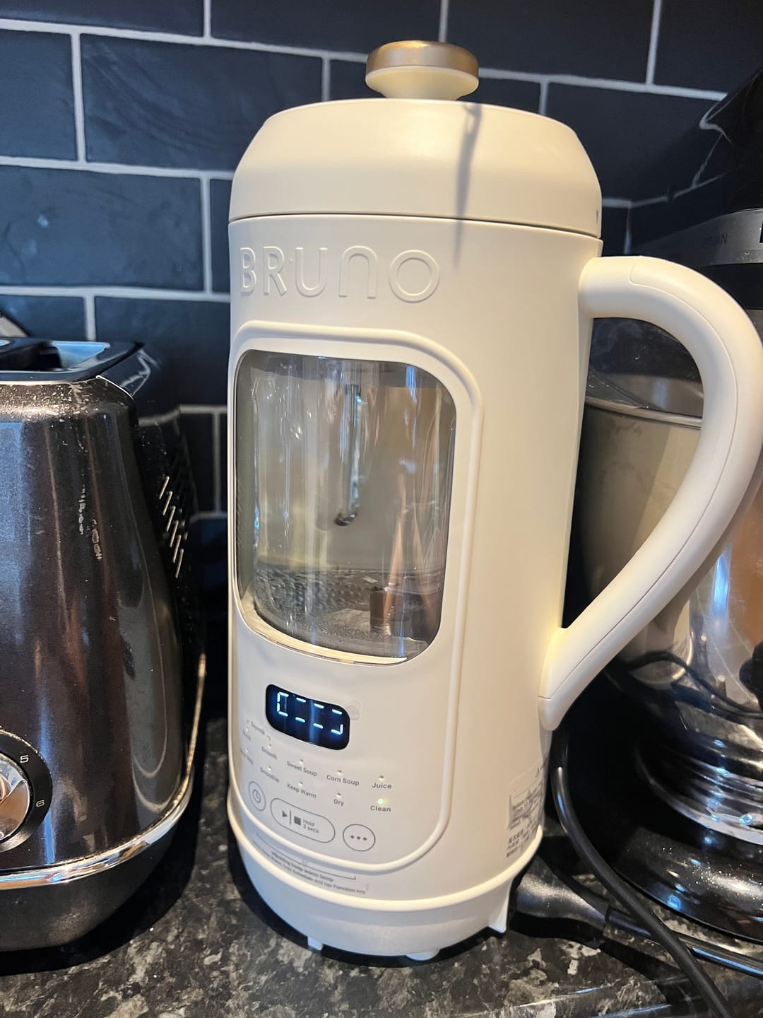 Customer photo review of BRUNO Glass Soymilk Maker 1L | BZK-DJ05HK-IV