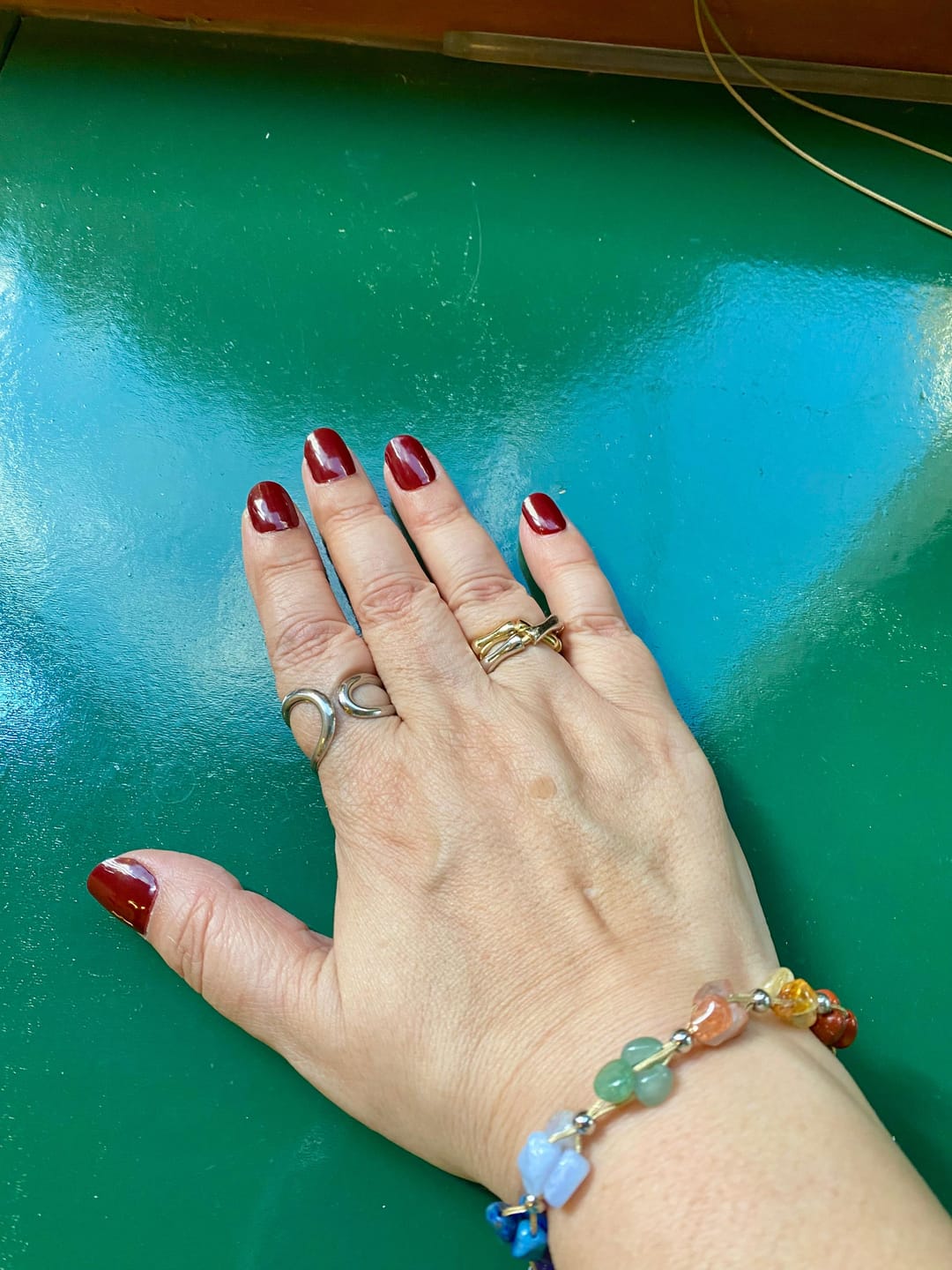 Customer photo review of N Classic Burgundy Jel Tırnak 30 Adet, 2 Kullanım
