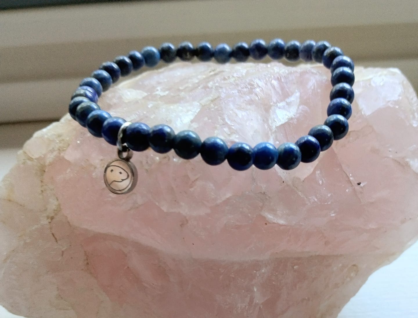 Customer photo review of Lapis Lazuli Bracelet Mini