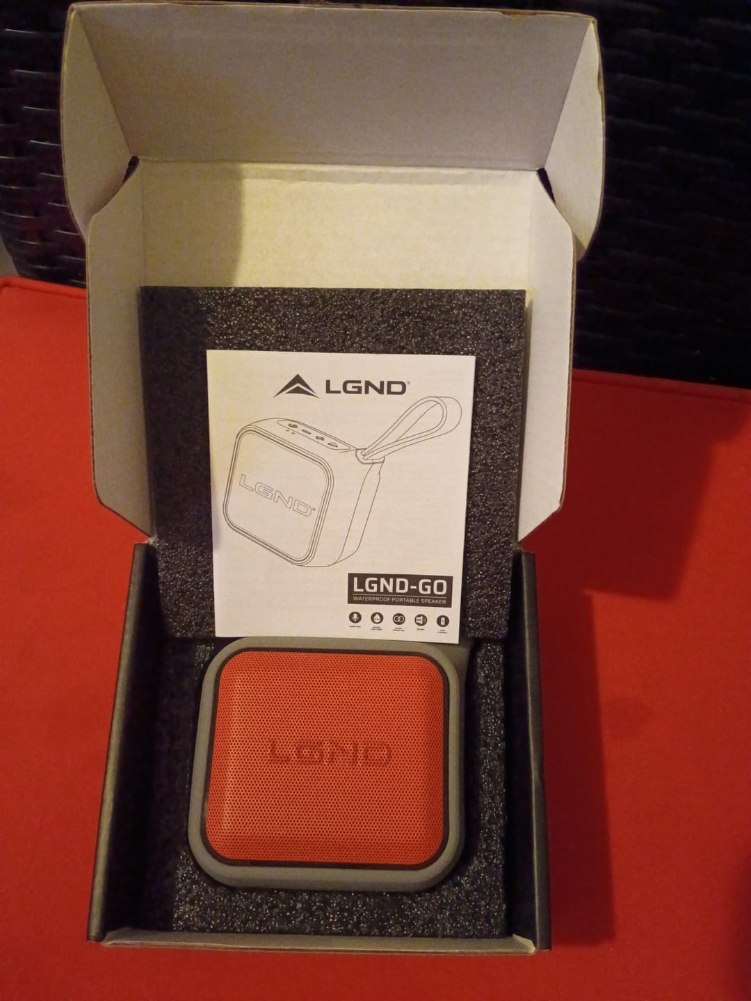 Customer photo review of Portable Bluetooth Speaker