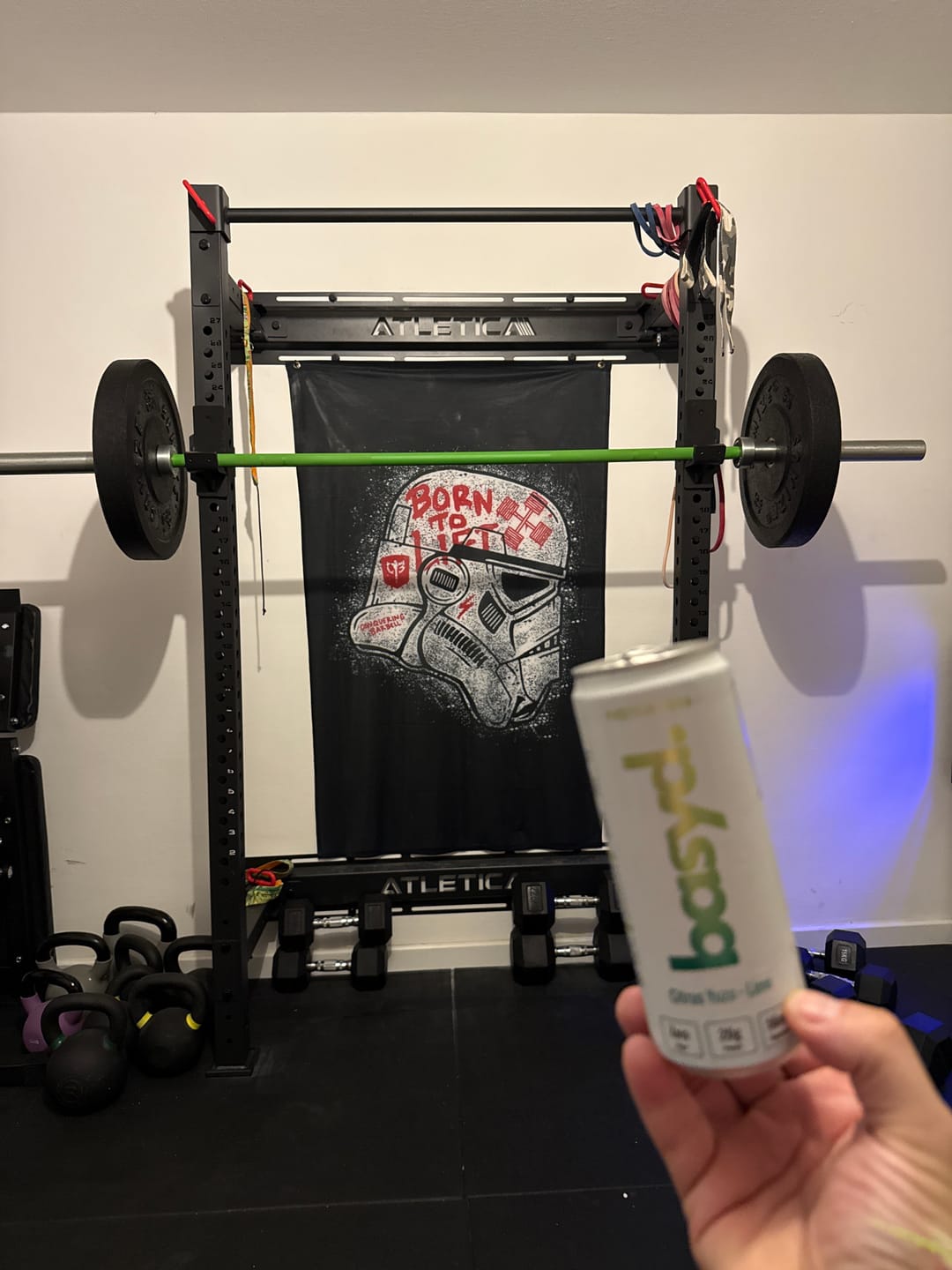 Customer photo review of Protein Soda +
