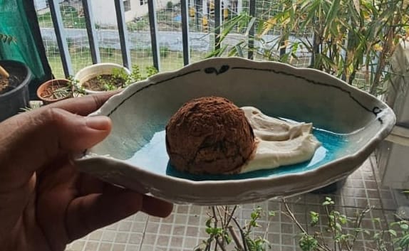 Customer photo review of Tiramisu Ladoos (5 Pcs)