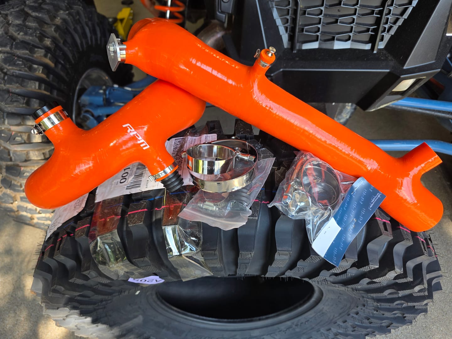 Customer photo review of RPM Polaris RZR PRO XP & Turbo R/Pro S Silicone Intake & Charge Tube SET