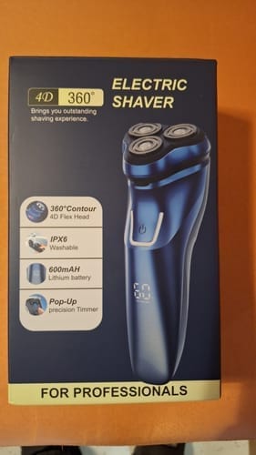 Customer photo review of Oryzom ProCut – Precision Men’s Shaver with 4D Blades, Waterproof Wet/Dry Use, Pop-Up Trimmer, LED Display & 60-Min Battery