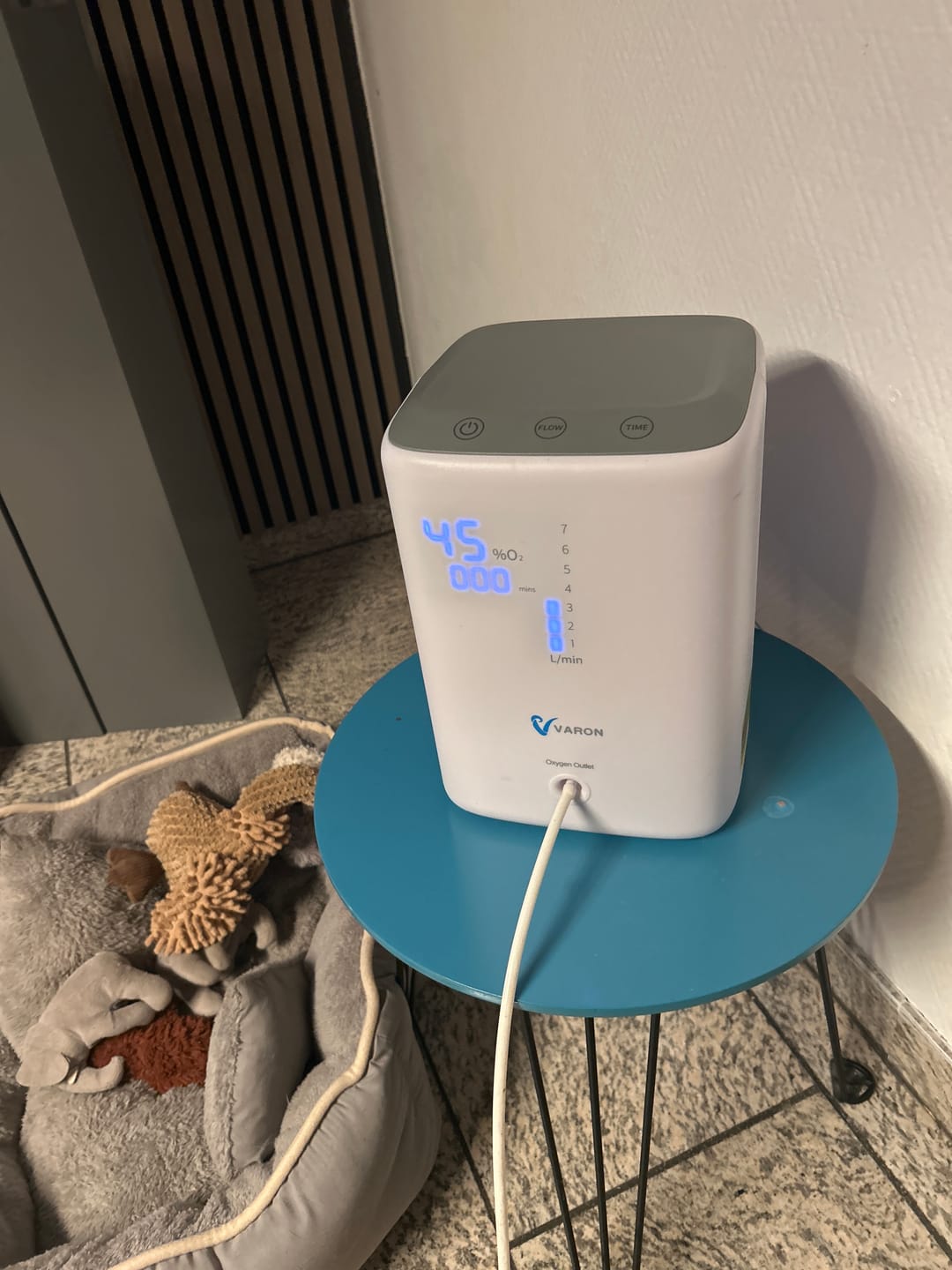 Customer photo review of VARON VH-3 Sauerstoffgerät Für Zuhause | Kontinuierlicher Fluss mit Fernbedienung & Timer, CE-geprüft