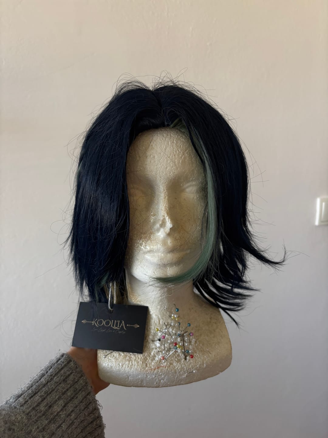 Customer photo review of Genshin Impact Kinich Short Mix Hair Basic Wig