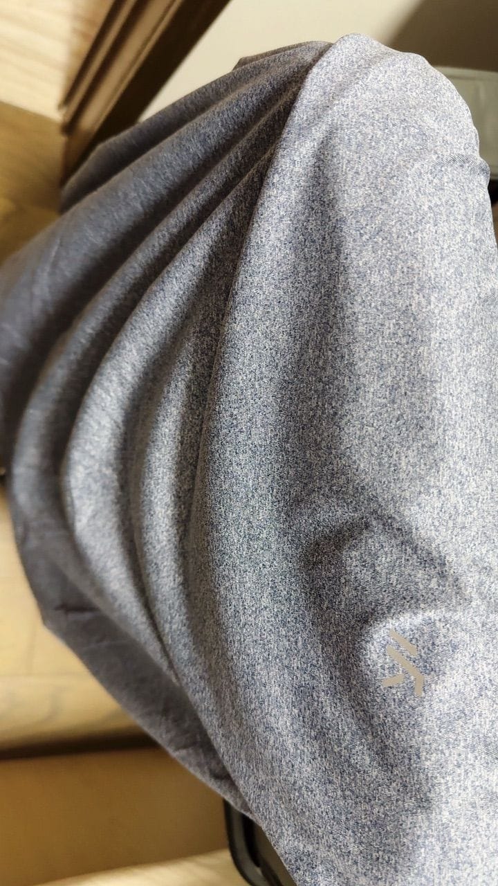 Customer photo review of Perforated Performance Dri-Fit Crew Neck Short Sleeve T-Shirt