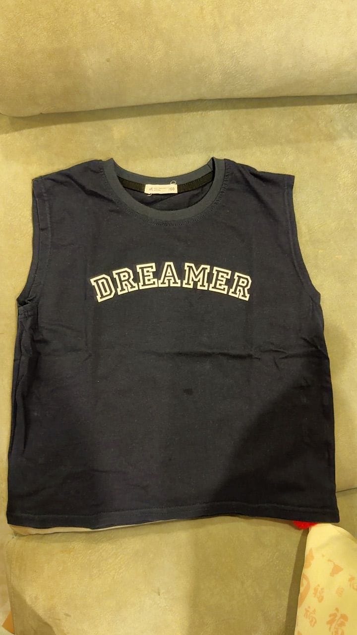Customer photo review of Cotton Muscle Tank Top