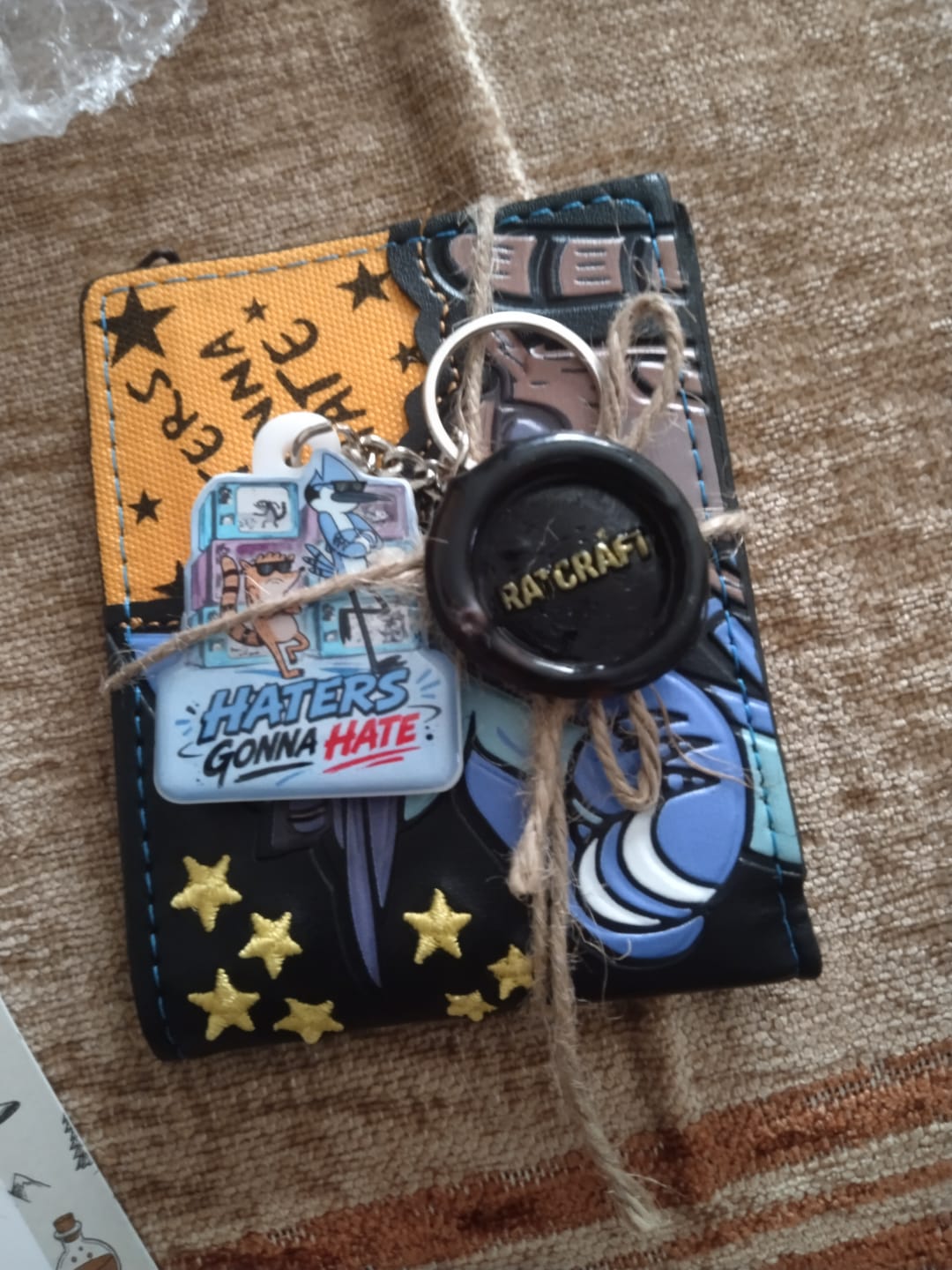 Customer photo review of Regular Show Cüzdan