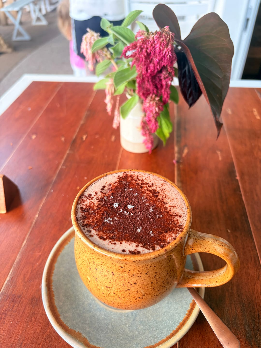 Customer photo review of Bone Broth Cacao Blend