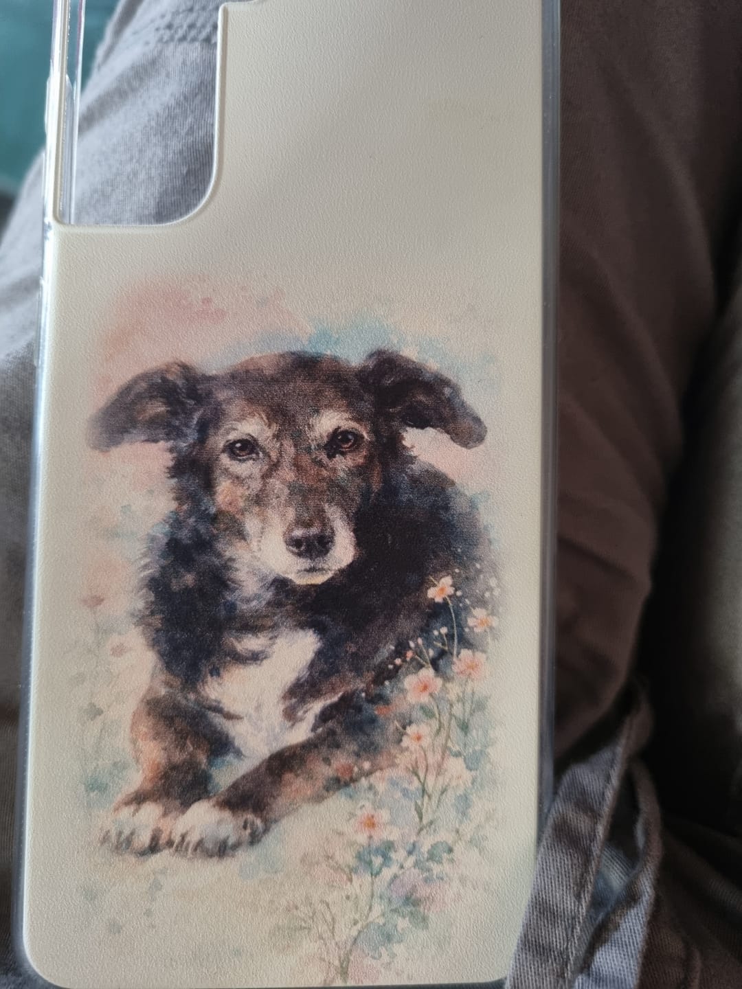 Customer photo review of Personalisierte Handyhülle - Aquarell
