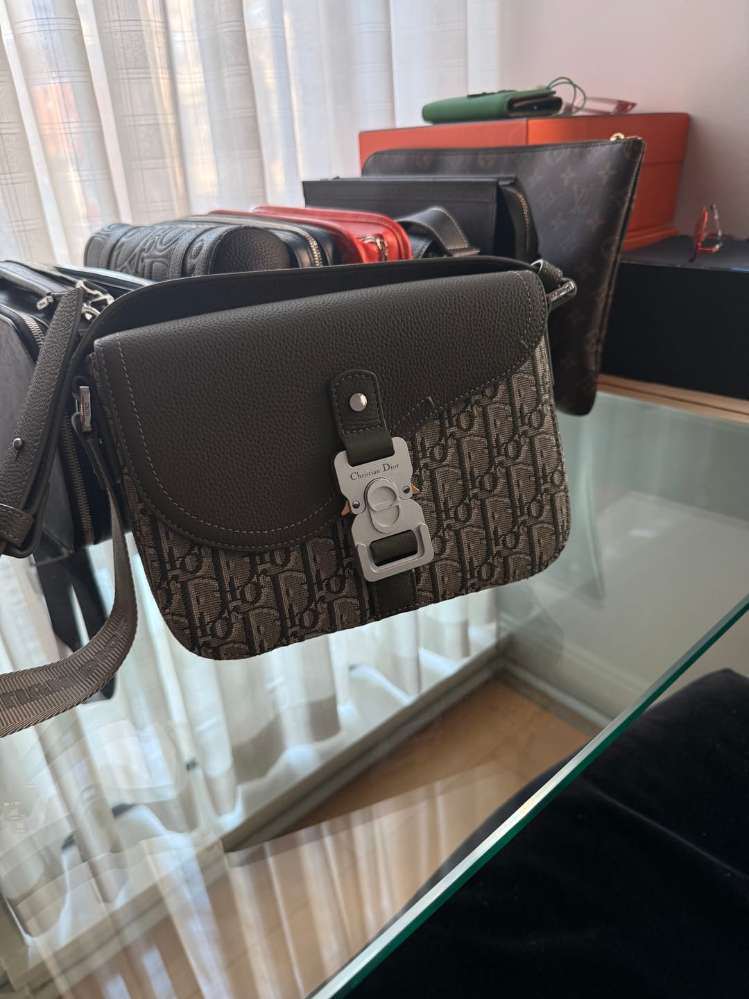 Customer photo review of Khaki Bag