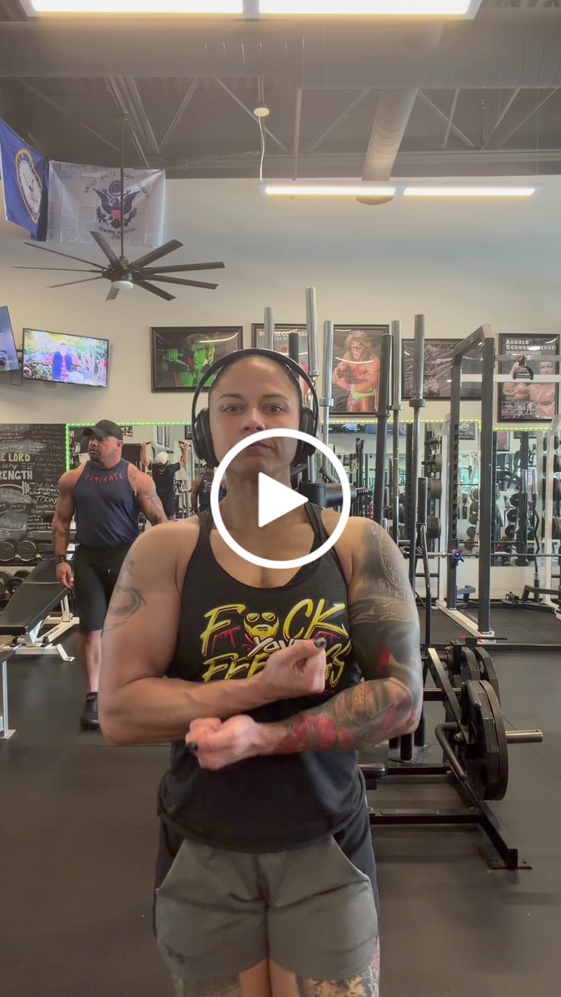 Customer video review of F*ck Your Feelings (Graffiti) Women's Racerback Tank