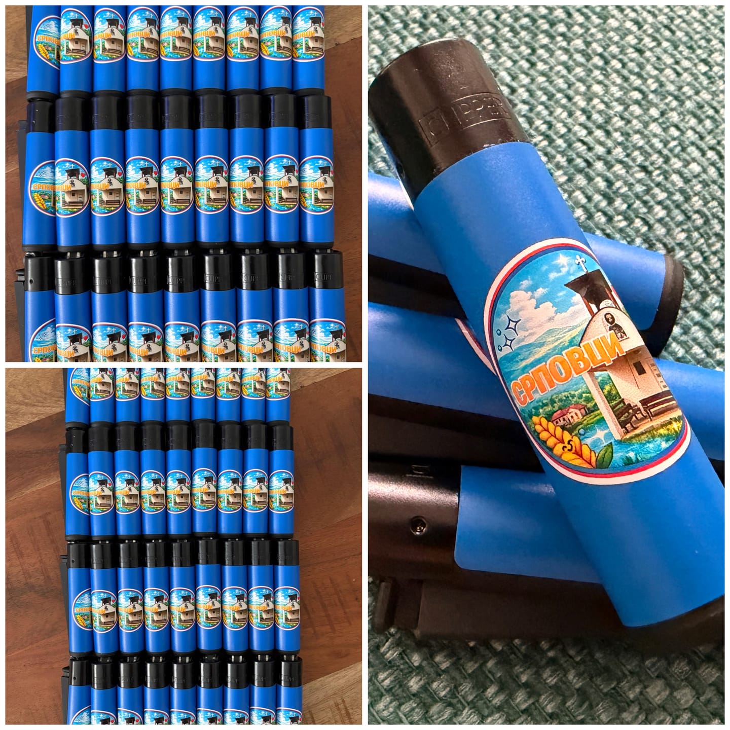 Customer photo review of Personalisierte Clipper - mit eurem Logo/Foto