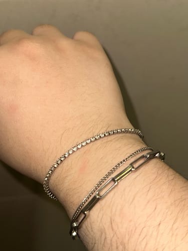 Customer photo review of Ella Tennis Bracelet