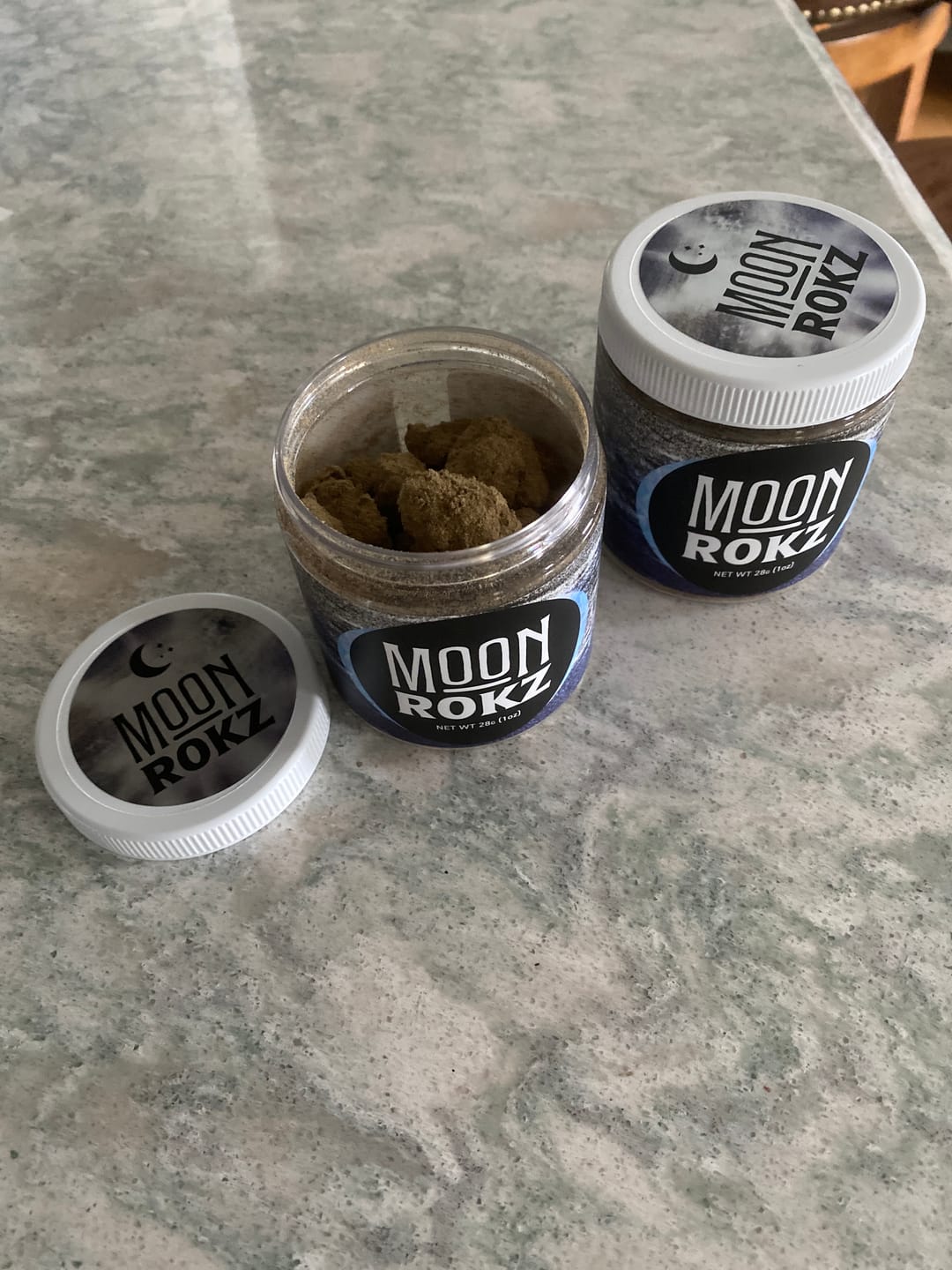 Customer photo review of Moonrocks 28 Grams