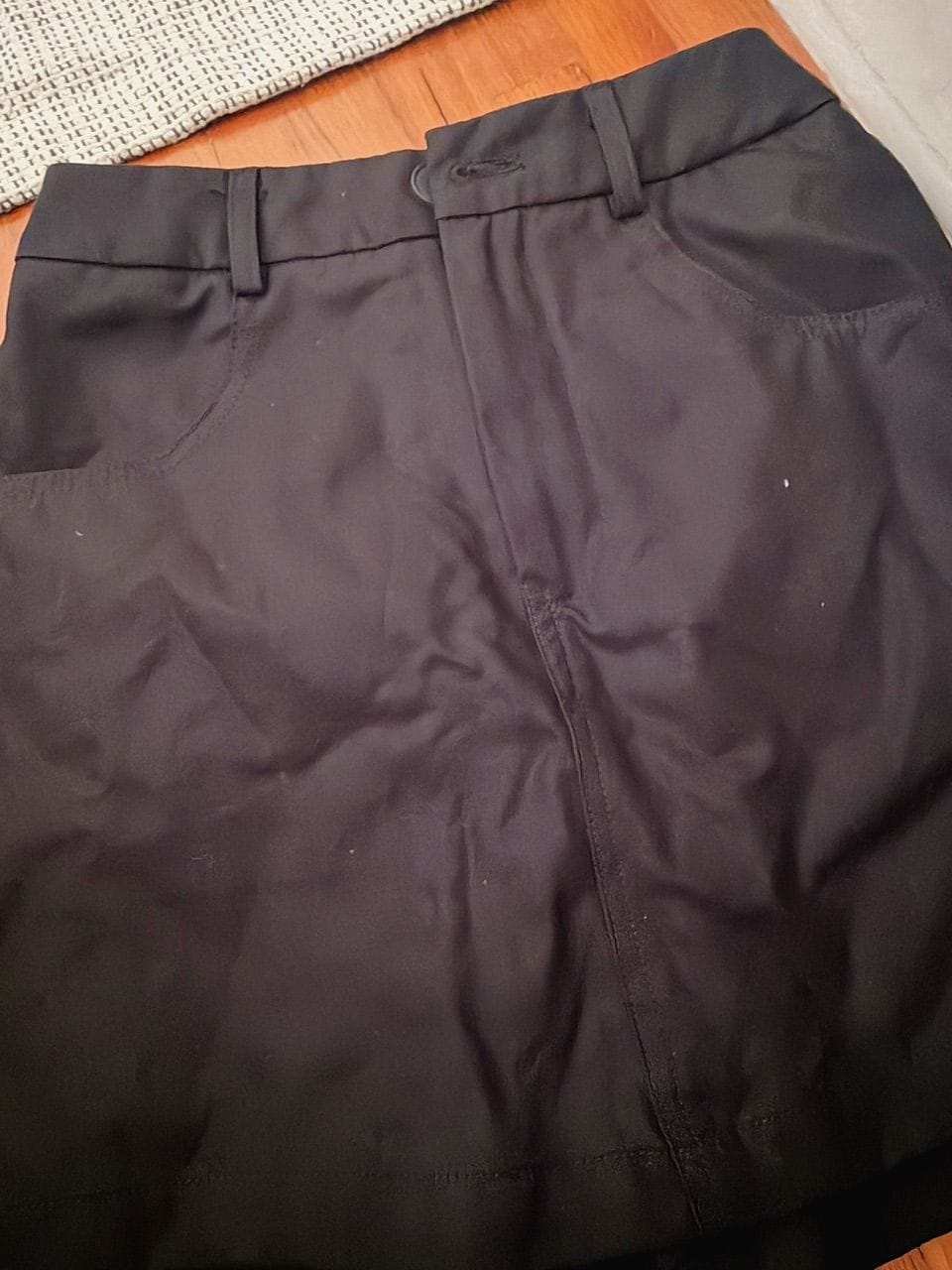 Customer photo review of Basic Cotton Pocket Skorts