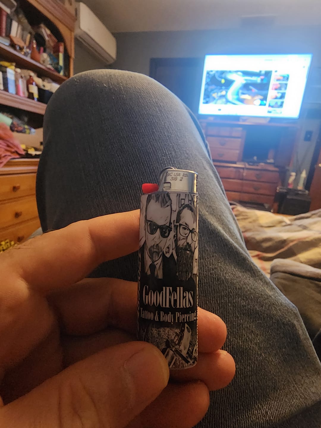 Customer photo review of Lighter Wrap Stickers