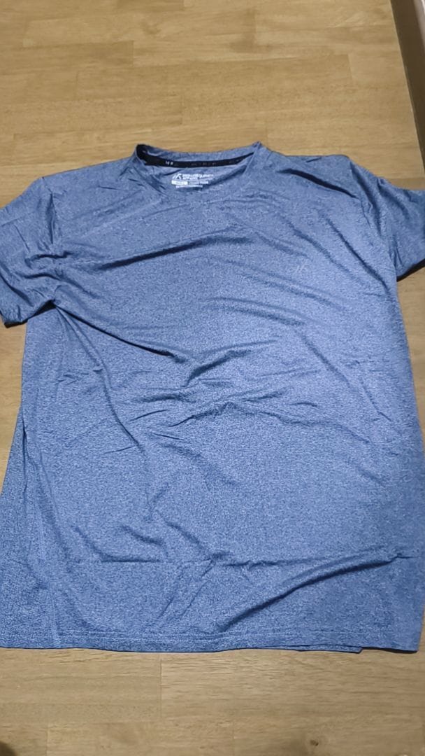 Customer photo review of Perforated Performance Dri-Fit Crew Neck Short Sleeve T-Shirt