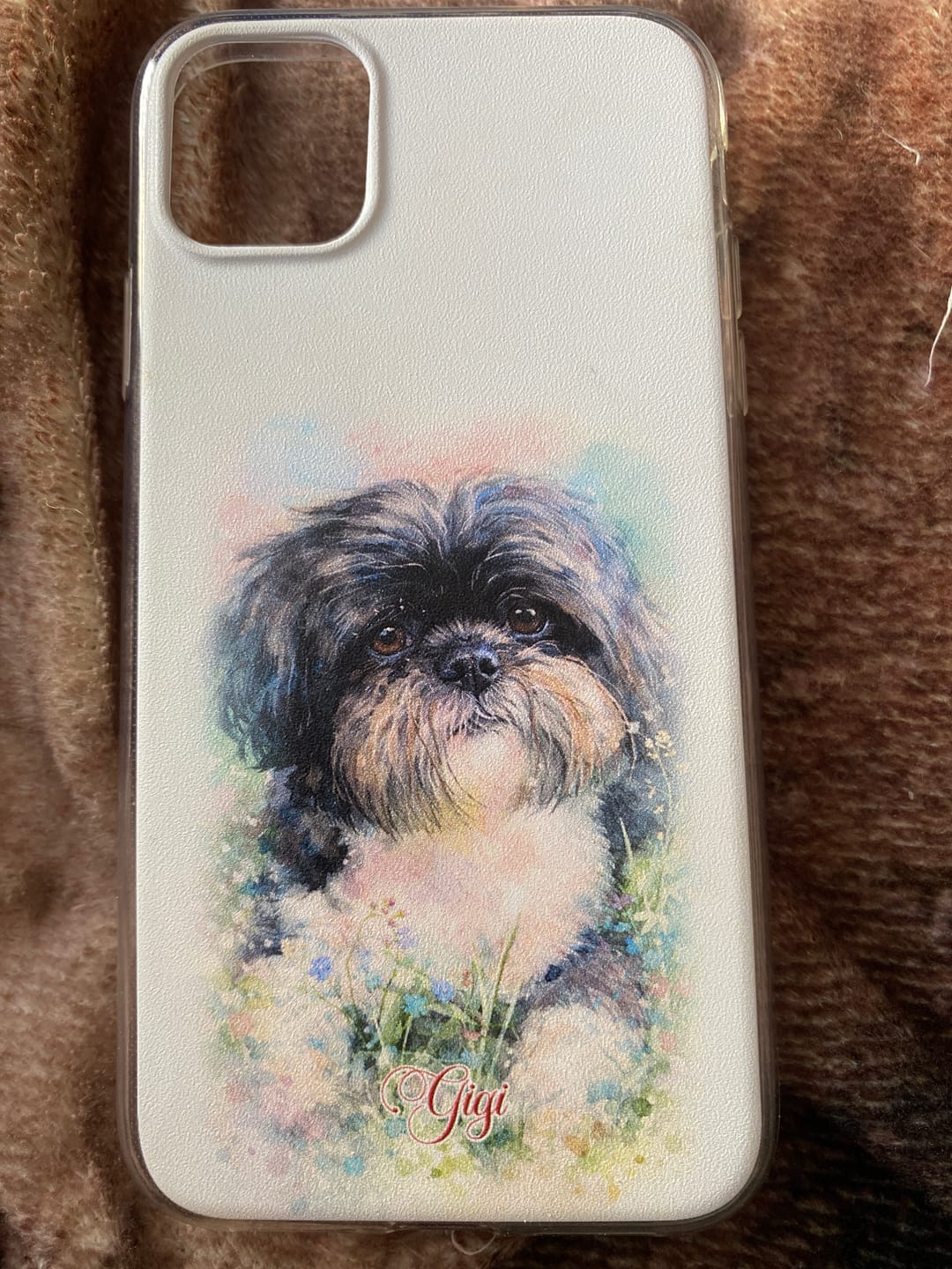 Customer photo review of Personalisierte Handyhülle - Aquarell