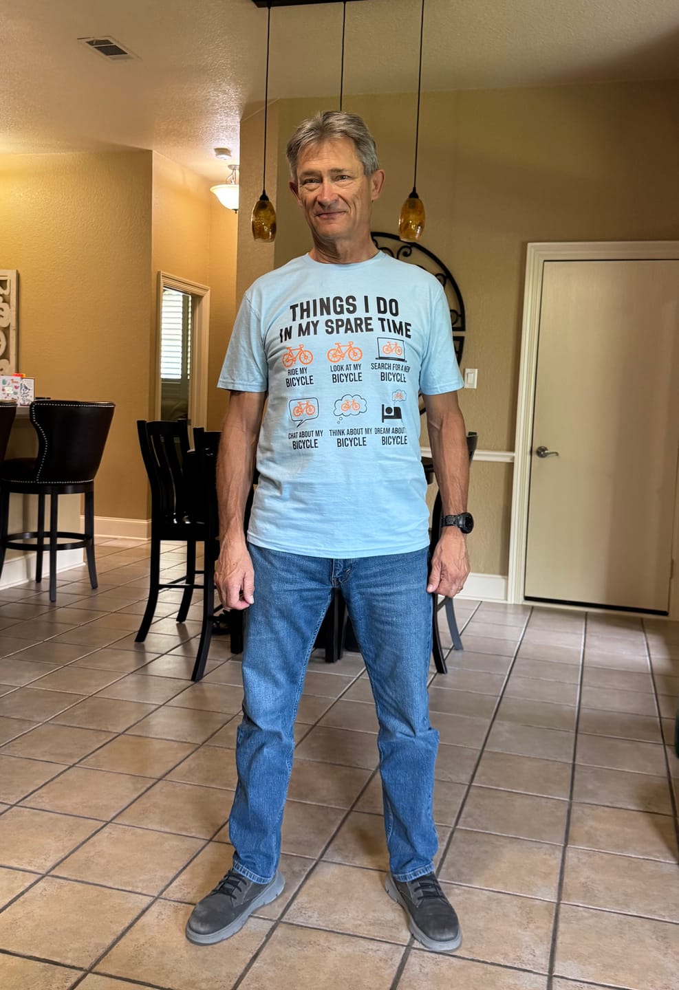 Customer photo review of Things I Do T-Shirt