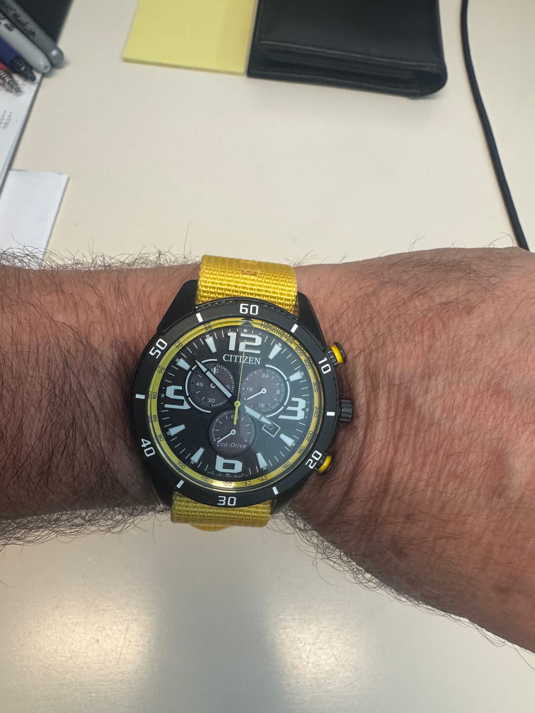 Customer photo review of Orca - Lemon Yellow