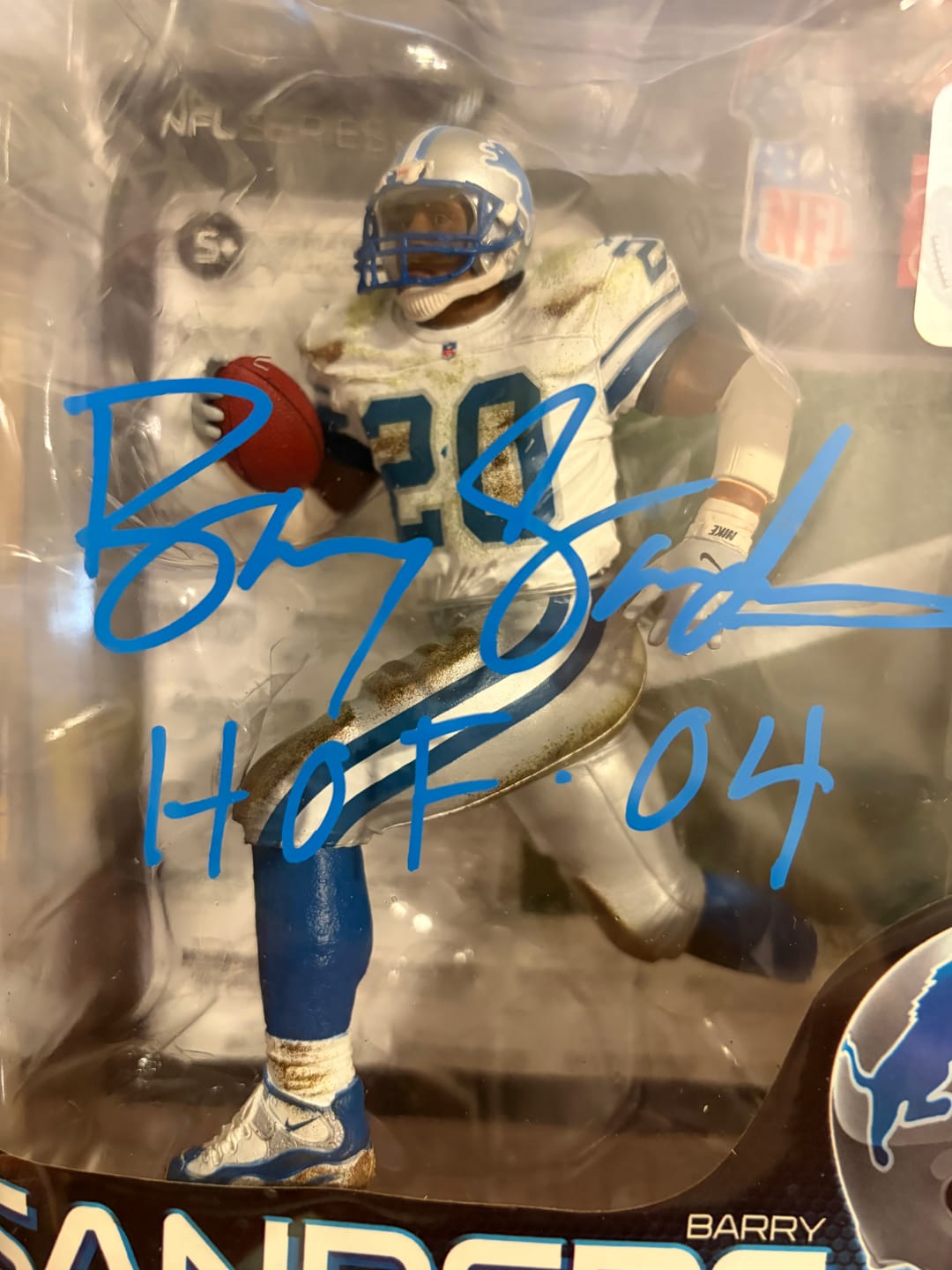 Customer photo review of Barry Sanders Autograph Signing