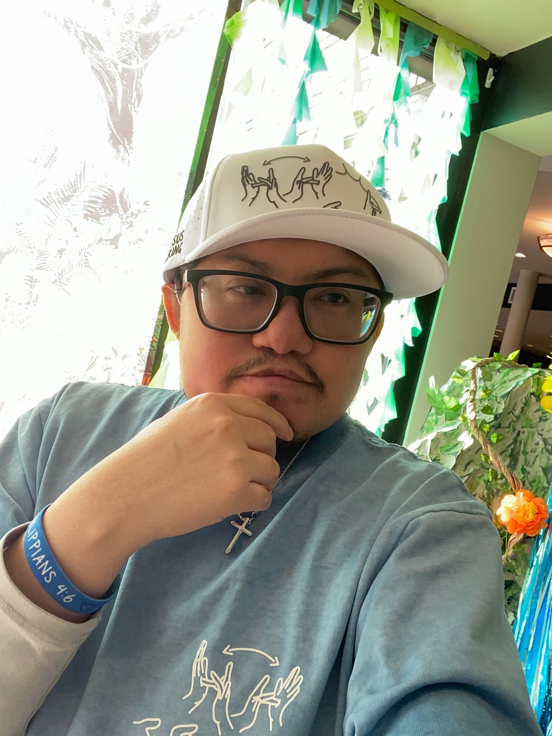 Customer photo review of THE WAY ASL T-SHIRT