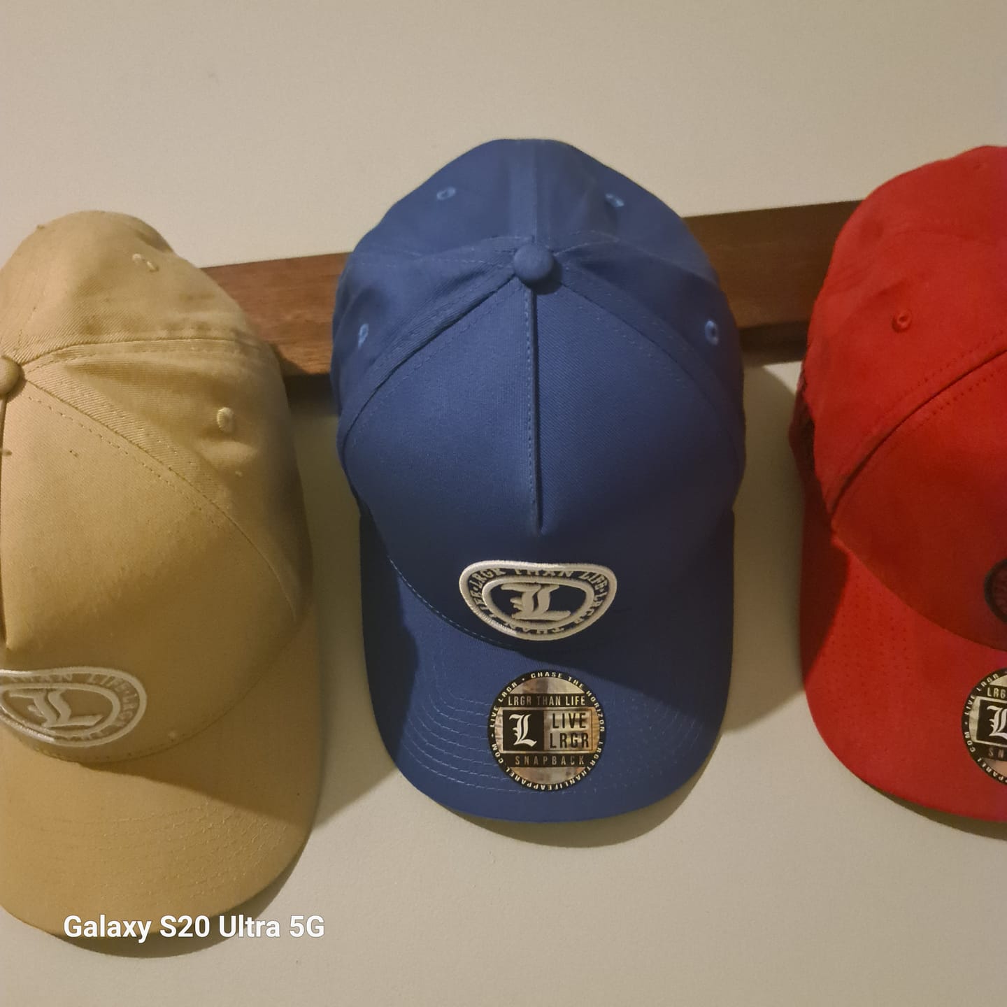 Customer photo review of A-FRAME HAT - BLUE