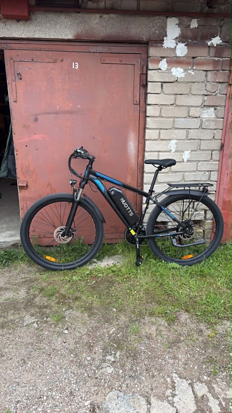 Customer photo review of Cycling Pack(Free gifts with E-bike purchase,includes mudguards,and phone holder bag)