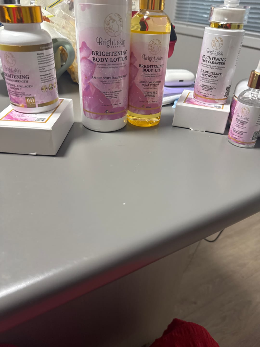 Customer photo review of Advanced brightening set