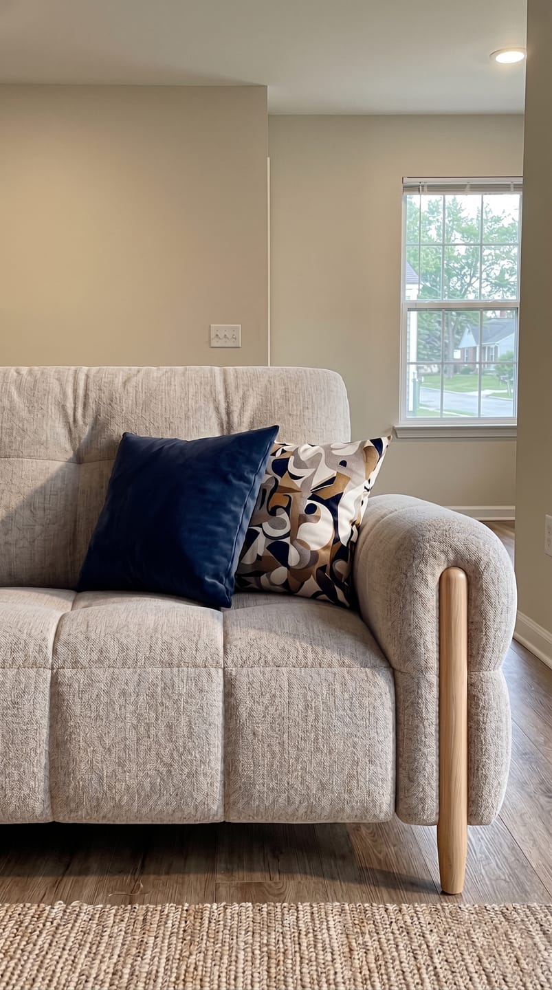 Customer photo review of Westbury 3-Seater Sofa (Cream)