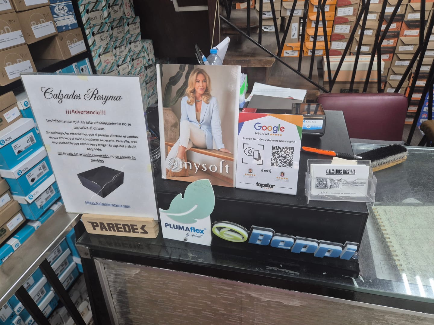Customer photo review of Expositor Reseñas Google