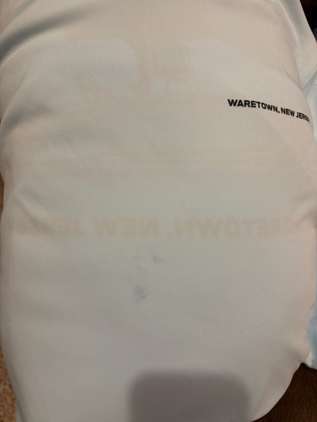 Customer photo review of Mens Captain & Crew Drifit Custom Boat Shirts - Long Sleeves