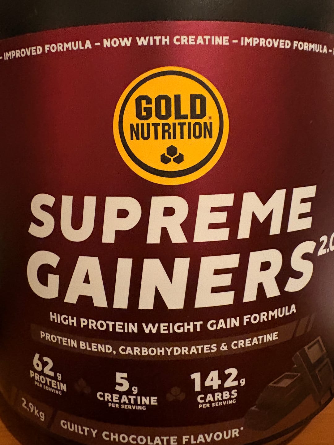 Customer photo review of 100% Creatine Monohydrate