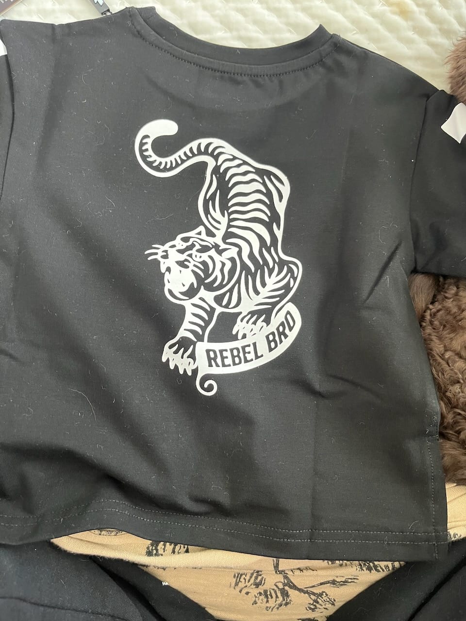 Customer photo review of Long Sleeve Tee in Feral