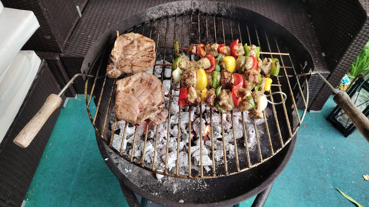 Customer photo review of Schweine-Schaschlik Knoblauch-Pfeffer – würzig & traditionell | mySchaschlik