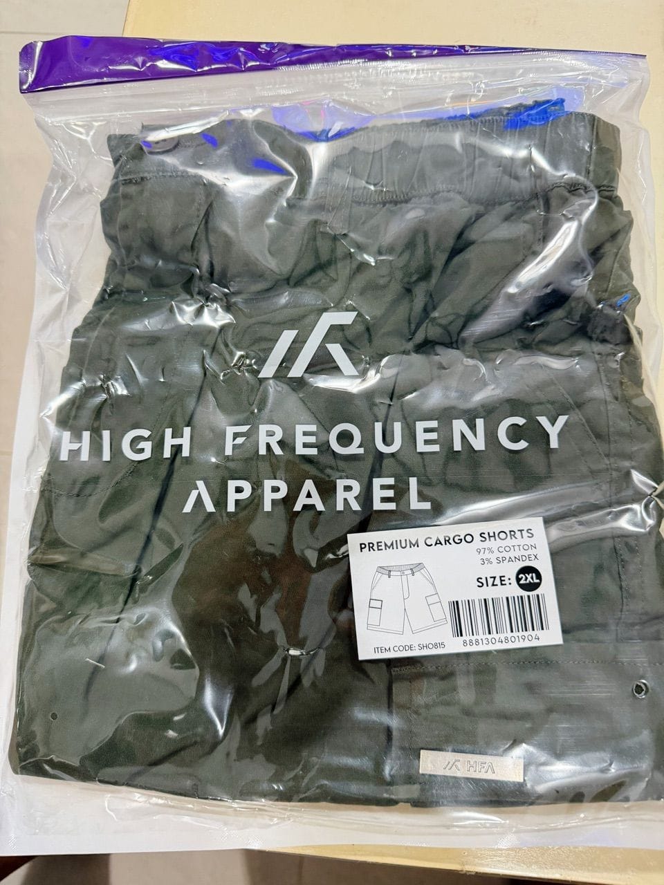 Customer photo review of Utility Cargo Shorts