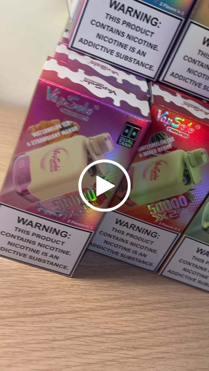 Customer video review of VAPSOLO TWINS PRO 50K | Doble Sabor