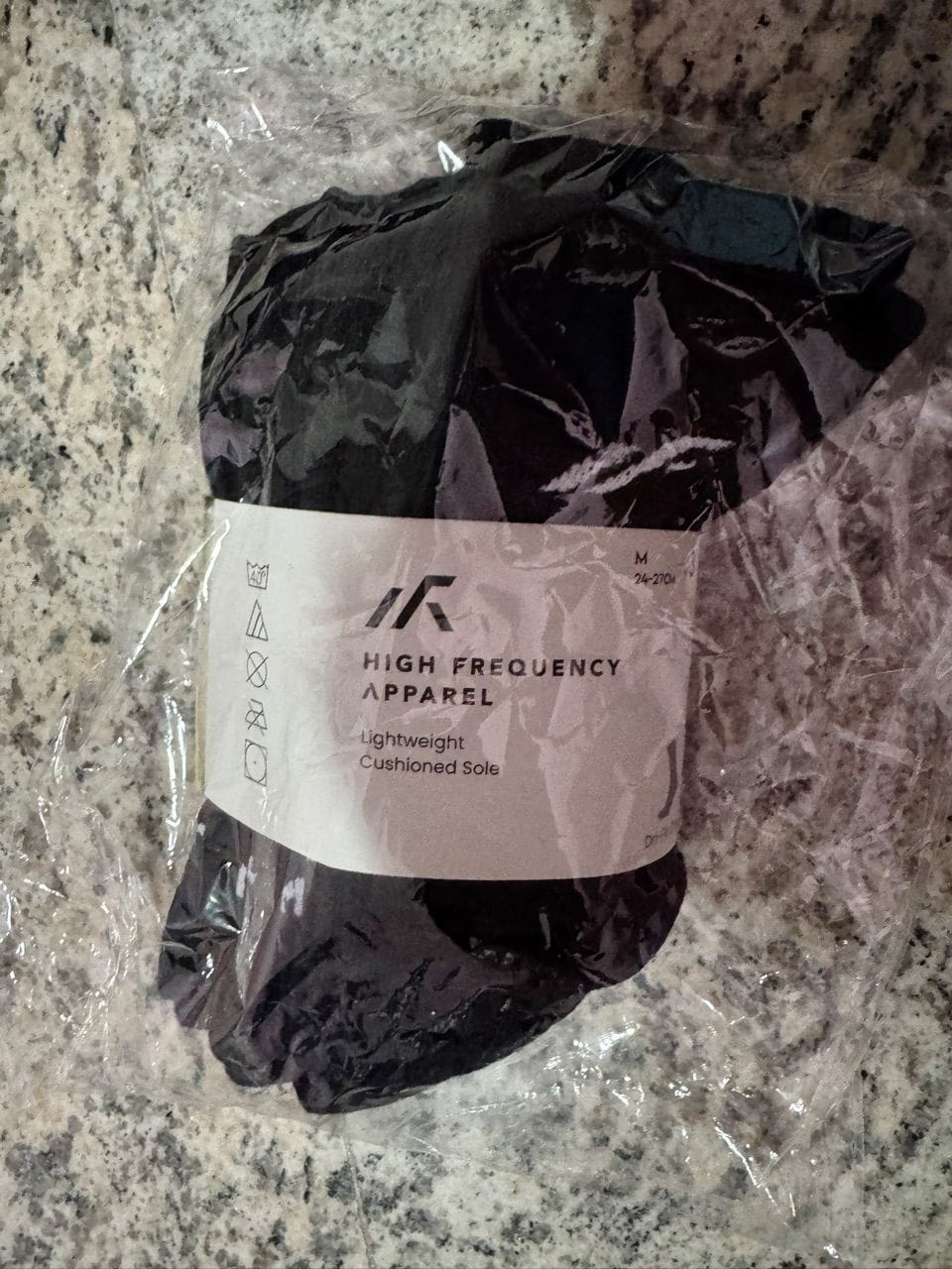 Customer photo review of [Pack of 3] Unisex Dri-Fit Crew Sports Socks With Cushioned Sole