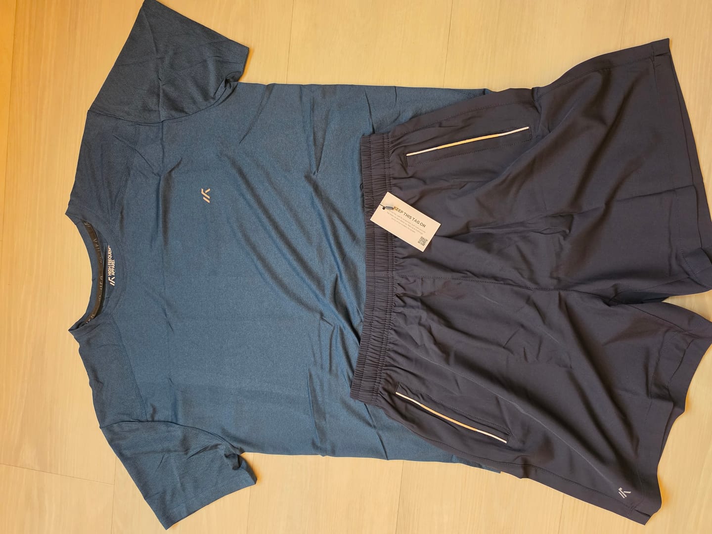Customer photo review of Perforated Performance Dri-Fit Crew Neck Short Sleeve T-Shirt