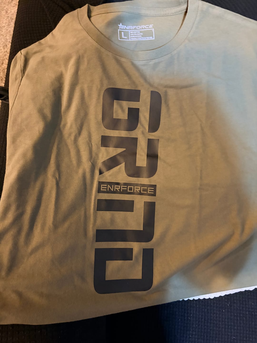 Customer photo review of Grind Tee