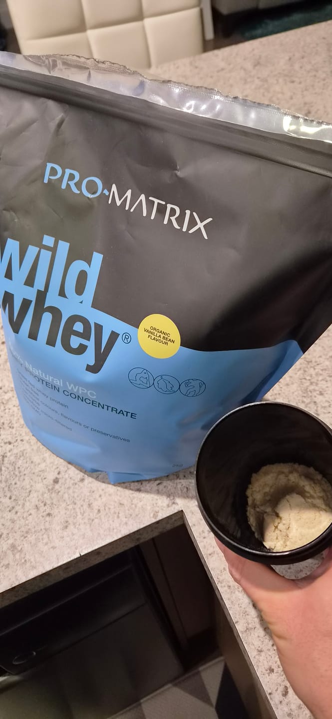 Customer photo review of 2kg VANILLA, Concentrate WILD WHEY