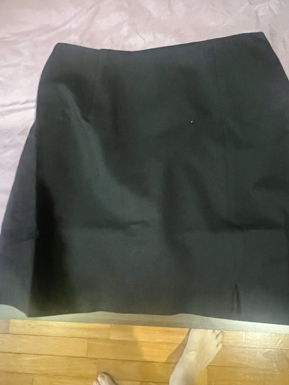 Customer photo review of Seamless Front Slit Skorts