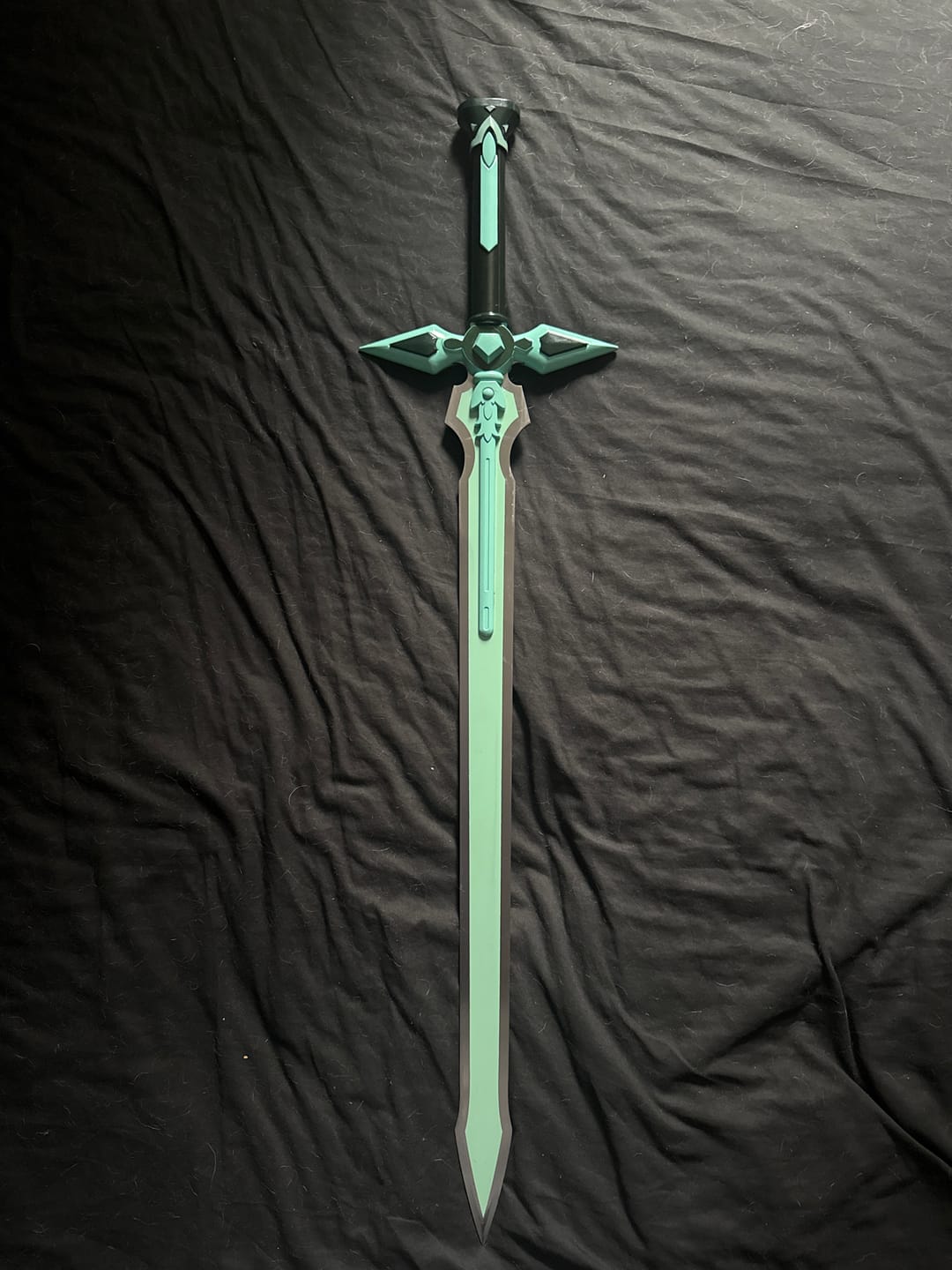 Customer photo review of Sword Art Online Kirito Dark Repulser Metal Sword