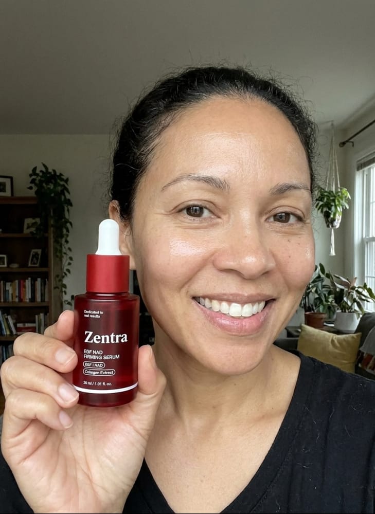 Customer photo review of firming serum