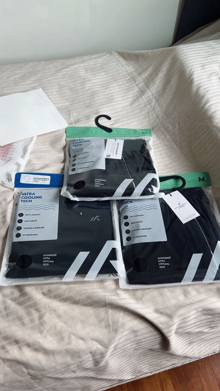 Customer photo review of Unisex Oversized Stretch Cotton Crew Neck T-Shirt