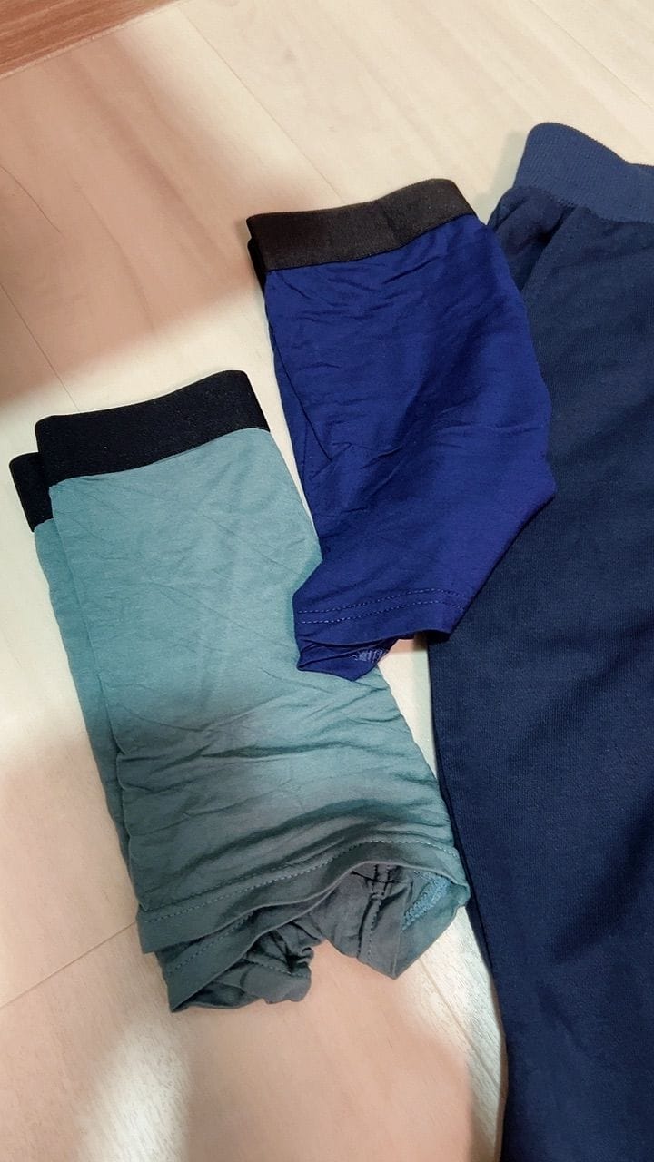 Customer photo review of Modal Cooling Boxer Briefs