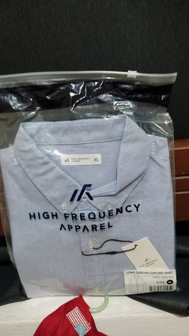 Customer photo review of Oxford Long Sleeve Relax Fitted Shirt - 100% Premium Cotton