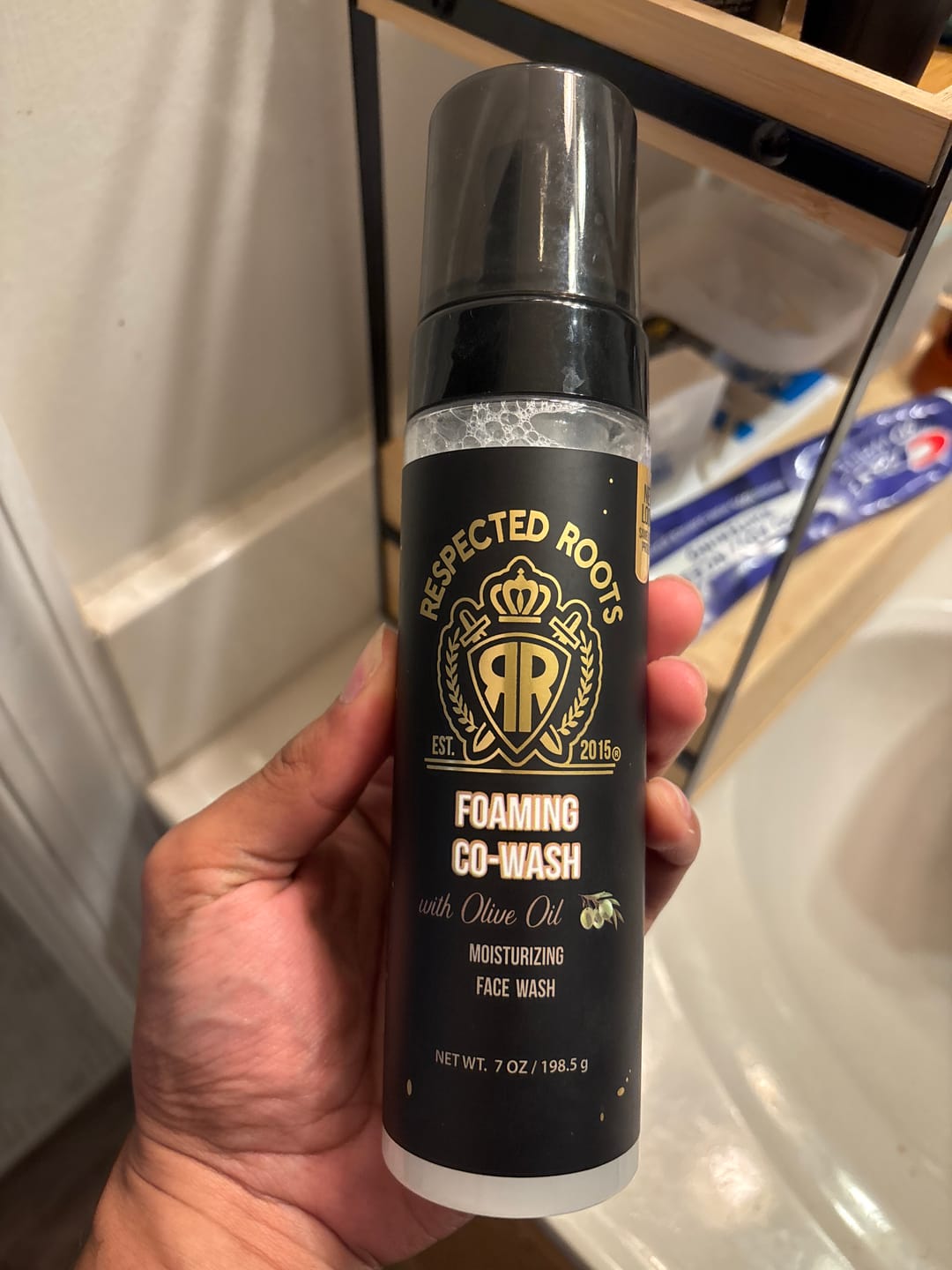 Customer photo review of Foaming Co-wash